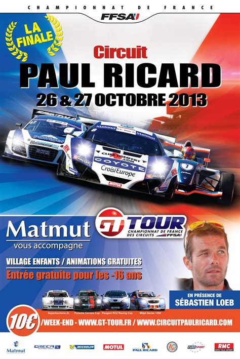 The circuit paul ricard (french pronunciation: Programme Circuit Paul Ricard octobre-novembre 2013 ...