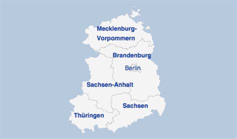 Neue Bundesländer Wikipedia Alle Infos über Die Ostdeutschen Länder