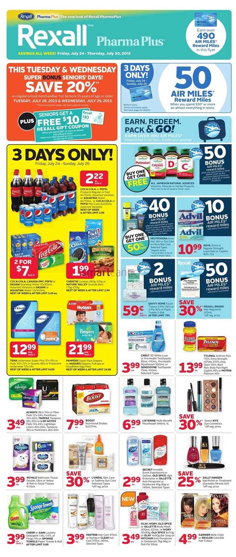 Rexall Pharmaplus On Flyer July 24 To 30