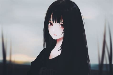 Unduh Anime Girl Black Hair Iphone Wallpaper Foto Terbaru Posts Id