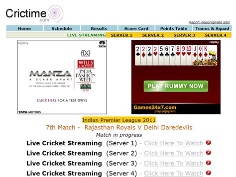 Live Cricket Streaming Live Cricket Scoresstreaming Sites