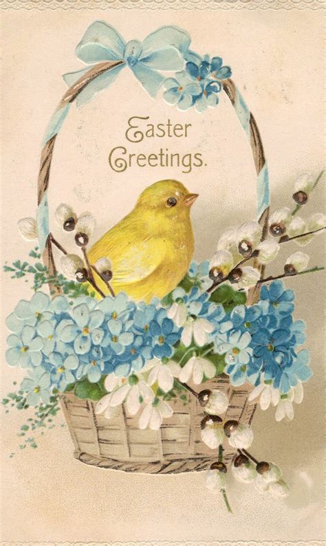 Vintage Easter Postcards Love This Beautiful Angel Sincerely Lynn Easter Art Easter Time