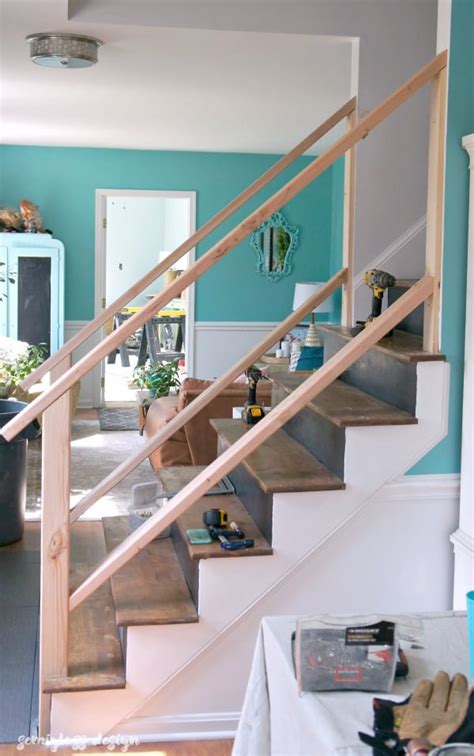 Must See Modern Diy Stair Railing Makeover Tutorial