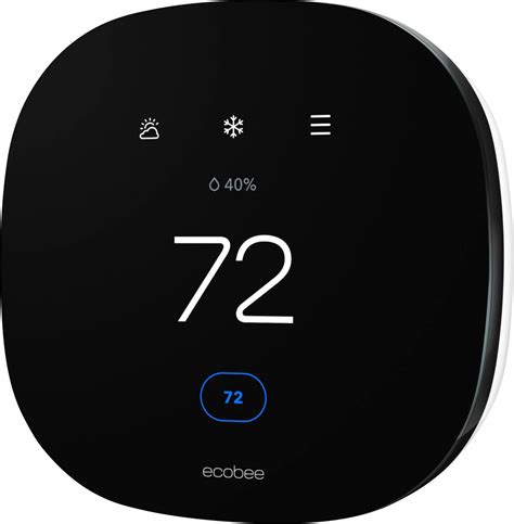 Ecobee Ecobee3 Lite Smart Thermostat Black 627988303154 Ebay