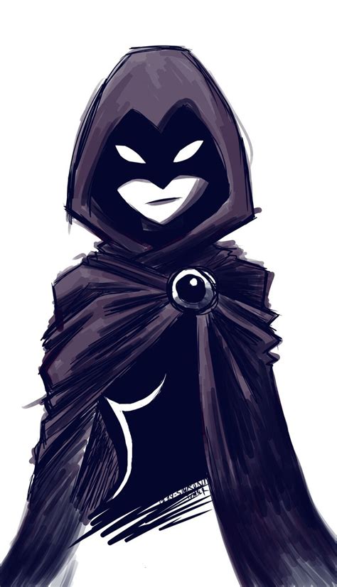 Raven Teen Titans And Dc Image Superhero Raven Drawing 734x1280