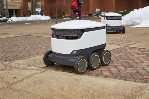 Field Report Starship Delivery Robots A Hit At Purdue University