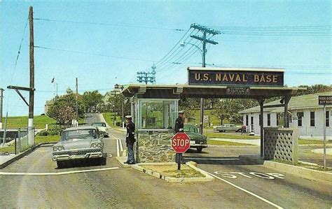 Naval Station Newport Main Gate Newport Rhode Island Main Gate Once