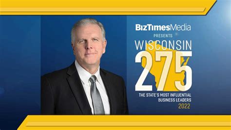 Kevin Wheeler Wisconsin 275 Most Influential Business Leaders