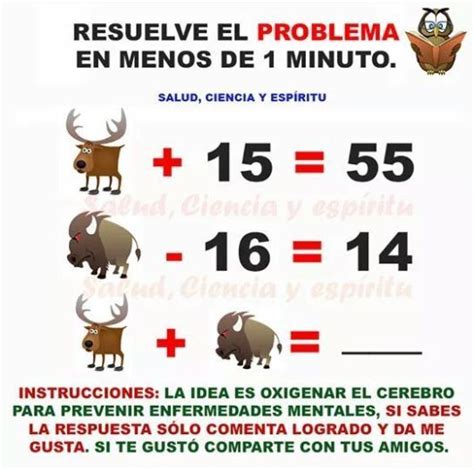 Practica estos ejercicios mentales para adultos y niños y mejora tu salud mental: Juegos Mentales para Niños y Adultos los mas difíciles ...