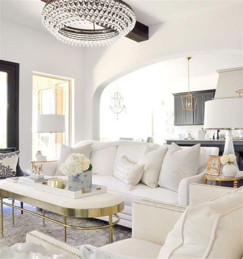 Bright White Living Room Makeover Love It Homedecorlivingroomcozy