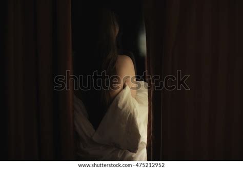 Sexy Nude Woman On Window Stock Photo Edit Now 475212952