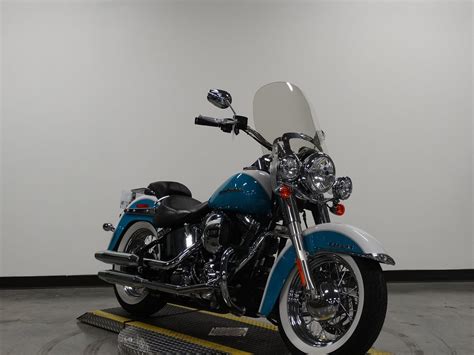 Pre Owned 2016 Harley Davidson Softail Deluxe Flstn Softail In Olathe