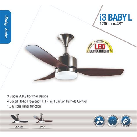 Yet there is something that will remain constant, and this is the. DEKA 48" 3 BLADES 4 SPEED CEILING FAN WITH 22W Ultra ...