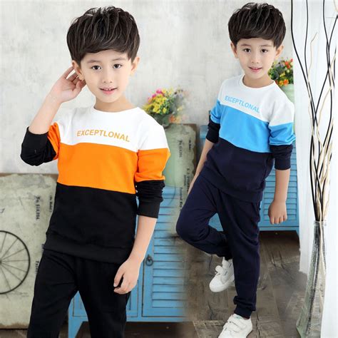 Children Clothes Boy Spring Autumn Suit 2018 New Active Boys Clothing