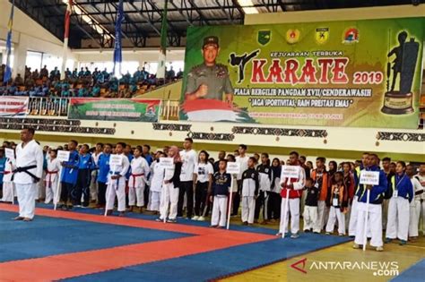 Pangdam Cenderawasih : kejuaraan karate 2019 untuk jaring bibit atlet