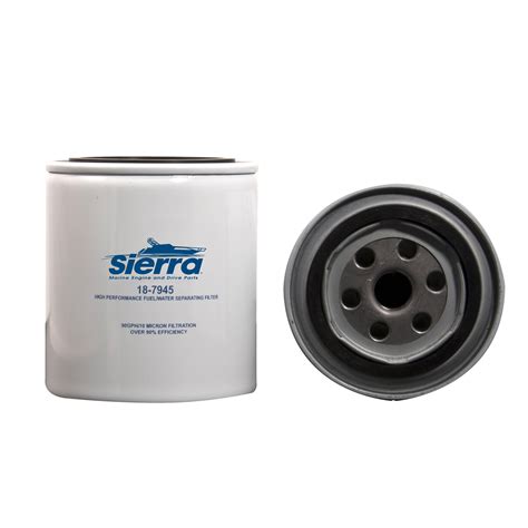 Sierra 10 Micron Fuel Filter 18 7945 For Select Mercruiser Mercury