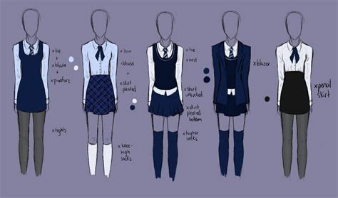 School Uniform Designs By Hennalah Ravenclaw Outfit School Uniform