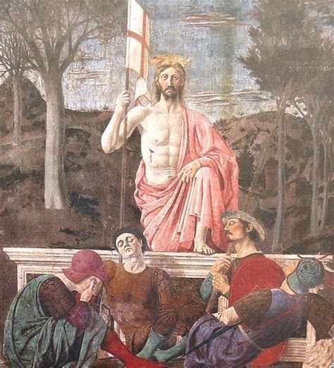 Piero Della Francesca Resurrección Crucifixión De Jesús Apóstoles