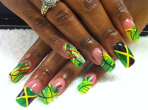 Jamaica Nail Art Designs Neontattoofiltertiktok