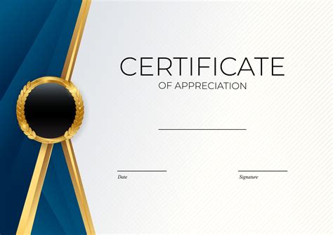 Vector Background Certificate Templates Editable And Customizable