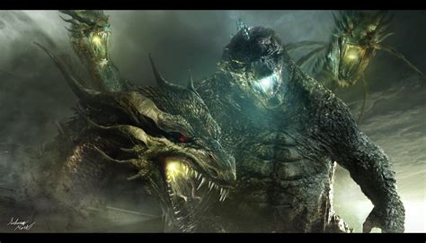 King Ghidorah The 3 Headed Monster