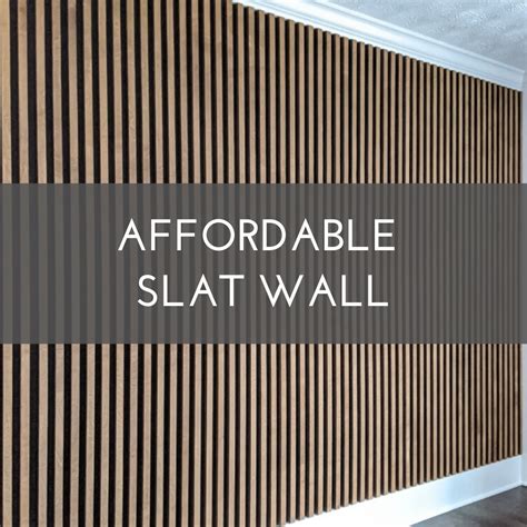 Affordable Slat Wall Modern Wall Paneling Wood Slat Wall Slat Wall
