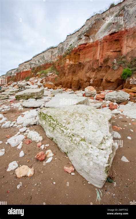 Coastal Erosion East Anglia Uk Visual Evidence Of Natural