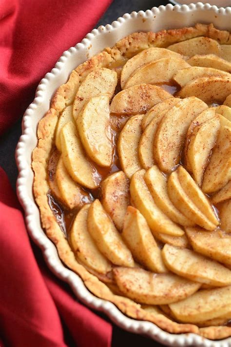 Cooking christmas stollen in our family has become a good tradition. This Almond Flour Apple Pie features an easy to make almond flour crust with sliced apples on ...