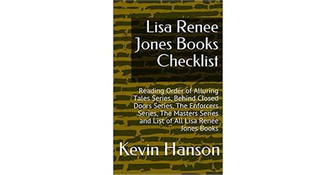 Lisa Renee Jones Books Checklist Reading Order Of Alluring Tales