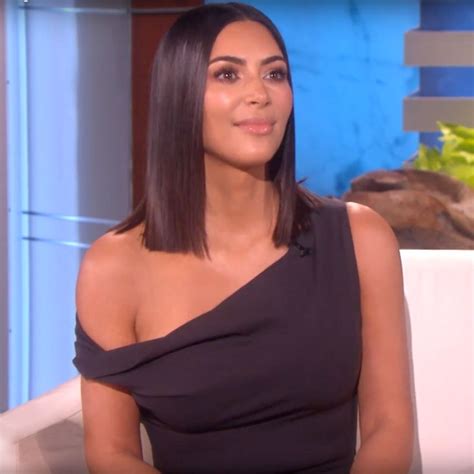 Kim Kardashian West Opens Up On Ellen About How The Paris Robbery Changed Her Life Vogue