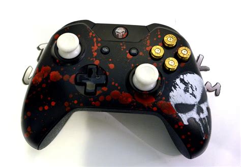 Custom Punisher Xbox One Controller By Belownormal On Deviantart