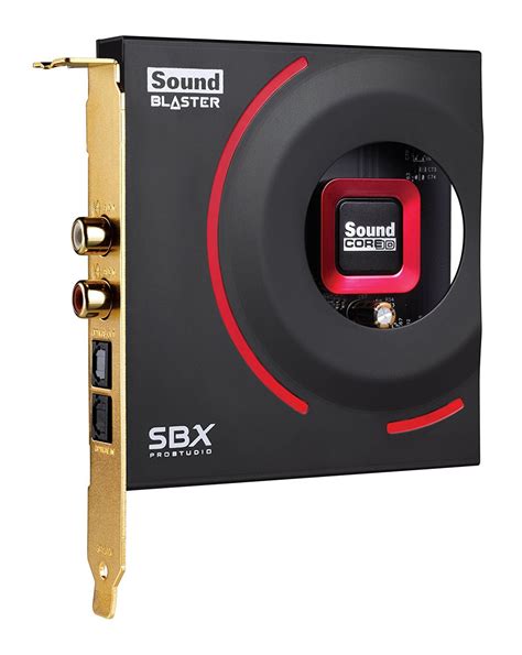 Creative Sound Blaster Zxr Audiophile Gaming Sound Card At Mighty Ape