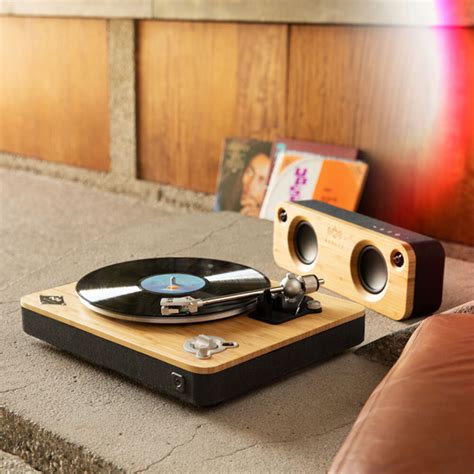 House Of Marley Stir It Up Wireless Turntable Signature Black
