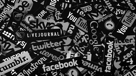 Social Media Logo Wallpapers Wallpaper Cave