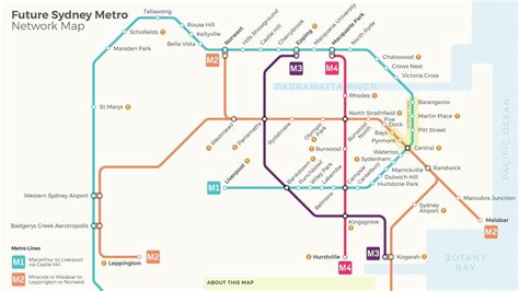 Map Revels Massive Expansion Of Sydney Metro Network With 39 New