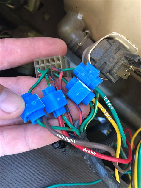 You can do this with documentation, or by testing with a multimeter. Trailer Tail Light Converter Wiring? | IH8MUD Forum