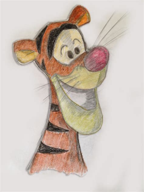 Winnie The Pooh How To Draw Tigger By Harry0smith On DeviantArt