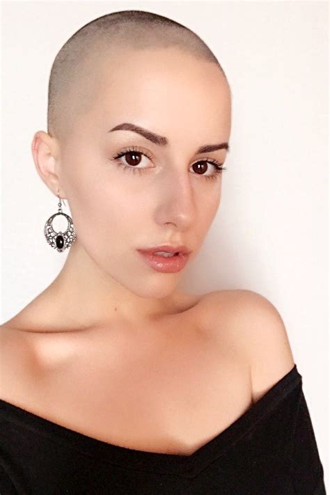 70 shaved hair women bald women shaved head women
