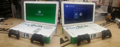 Xbox One And Ps4 Combo Laptop Case Mod The Playbox Technabob
