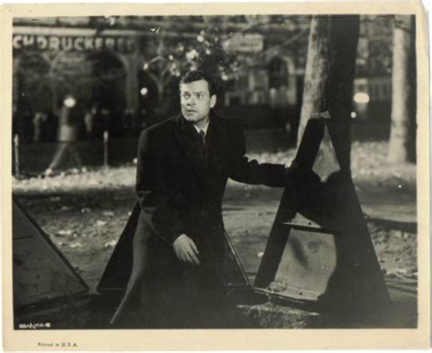 Orson Welles Still Photo As Harry Lime In The Third Man