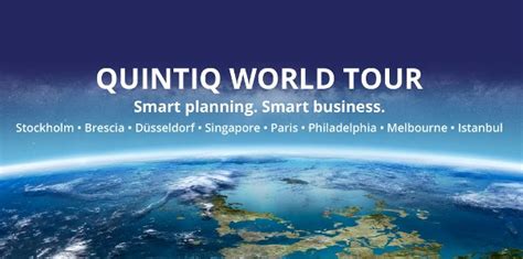 Quintiq World Tour How Leaders Plan For The Future Quintiq Blog