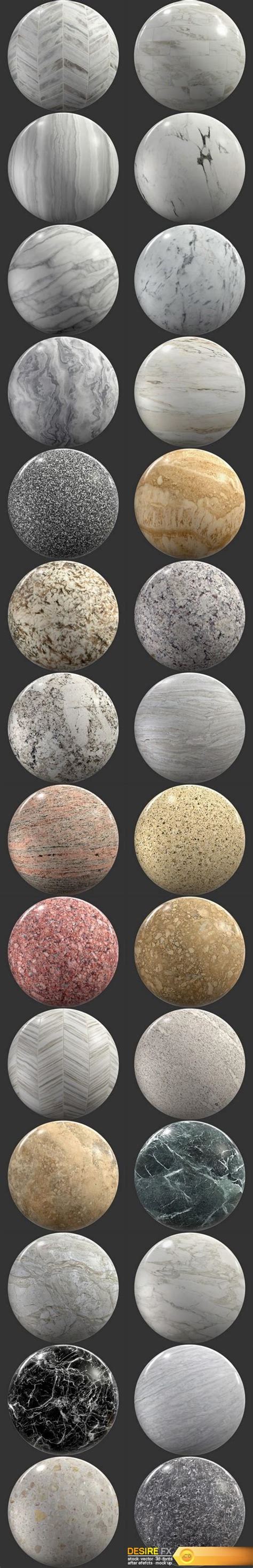 Desire Fx 3d Models Poliigon Marble Collection