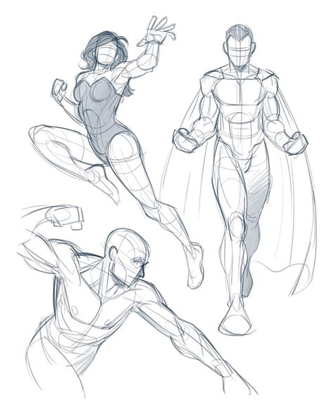 A Few Rough And Loose Morning Warm Up Sketches For Today Ill Admit