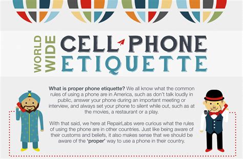 Phone Talk Etiquette In Different Countries Explained Infographic