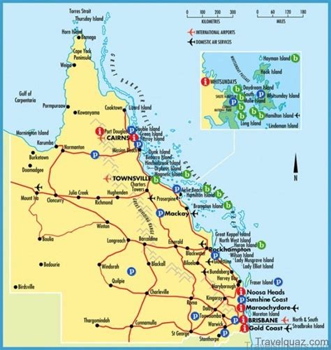 Brisbane Map And Travel Guide Travelsfinderscom
