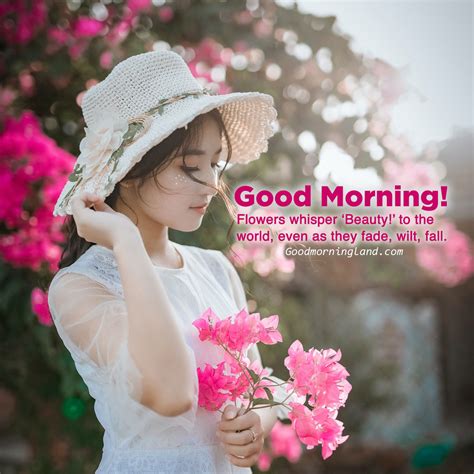 Lovely And Good Morning Flowers With Images Good Morning Images Quotes Wishes Messages