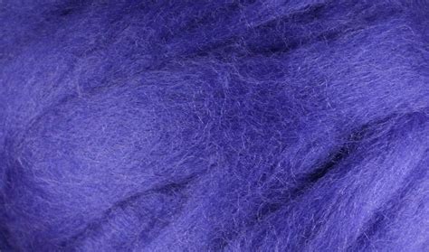 Wool Roving 1oz Royal Purple Arts Crafts And Sewing
