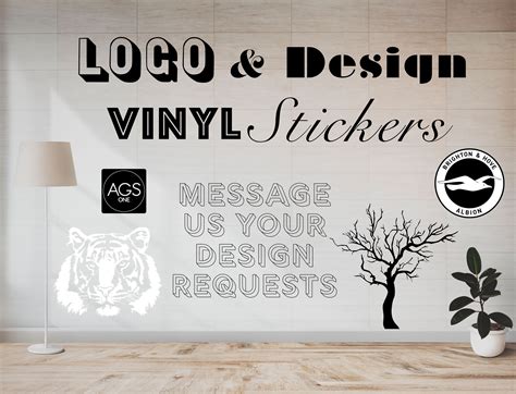 Large Custom Vinyl Window Decal Stickers Any Logo And Design Etsy Uk