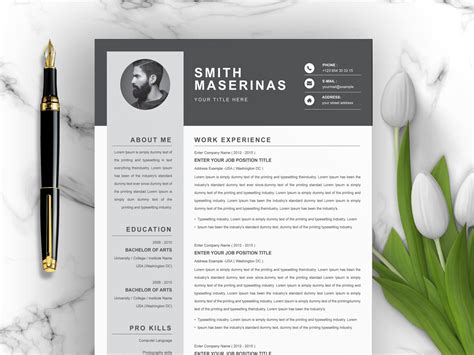 Write an engaging resume using indeed's library of free resume examples and templates. Professional Resume | Modern Resume by Resume Templates on Dribbble