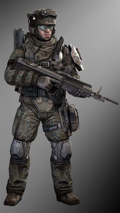 Unsc Marine Halo Armor Halo Cosplay Futuristic Armour